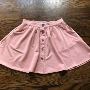 TOBI Button Down Mini Skirt - Size Small